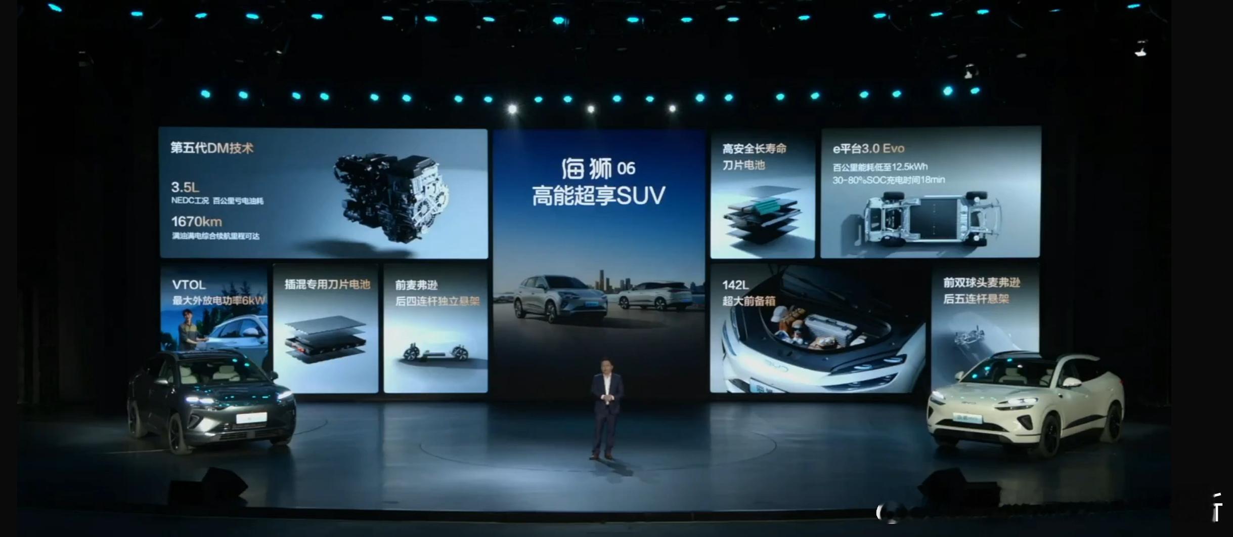比亚迪海狮06作为海洋网2025年重磅中型SUV，今晚（7月24日19:30）正
