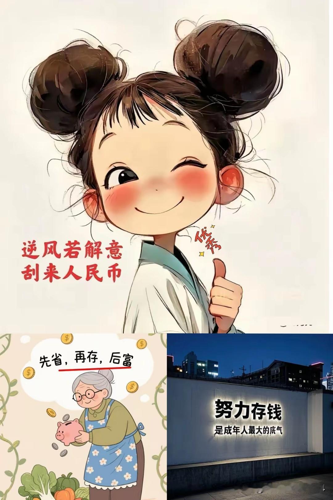 现在挣钱这么难，我作为一个过来人真心劝你：别存钱，千万别存钱。因为