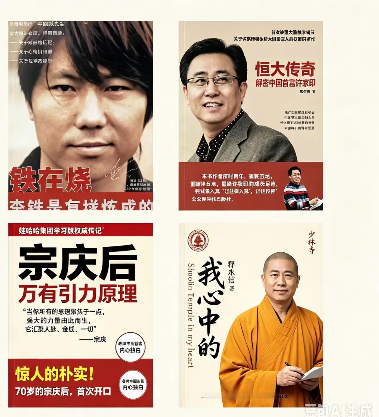 这四本书要是都读过的，证明你看人的眼光不得了啊
