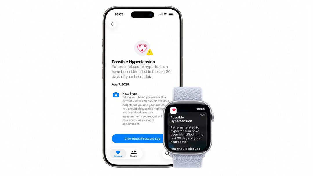 【升级到AppleWatchSeries12或AppleWatchUltra4可能会失去高血压通知功