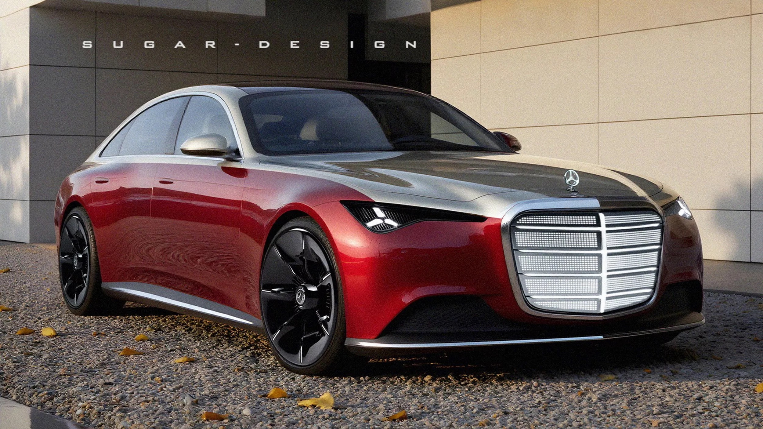 如果新一代奔驰S级真的长这样就完美了，隔壁两家更加不用卖了，现在有钱人买车，情