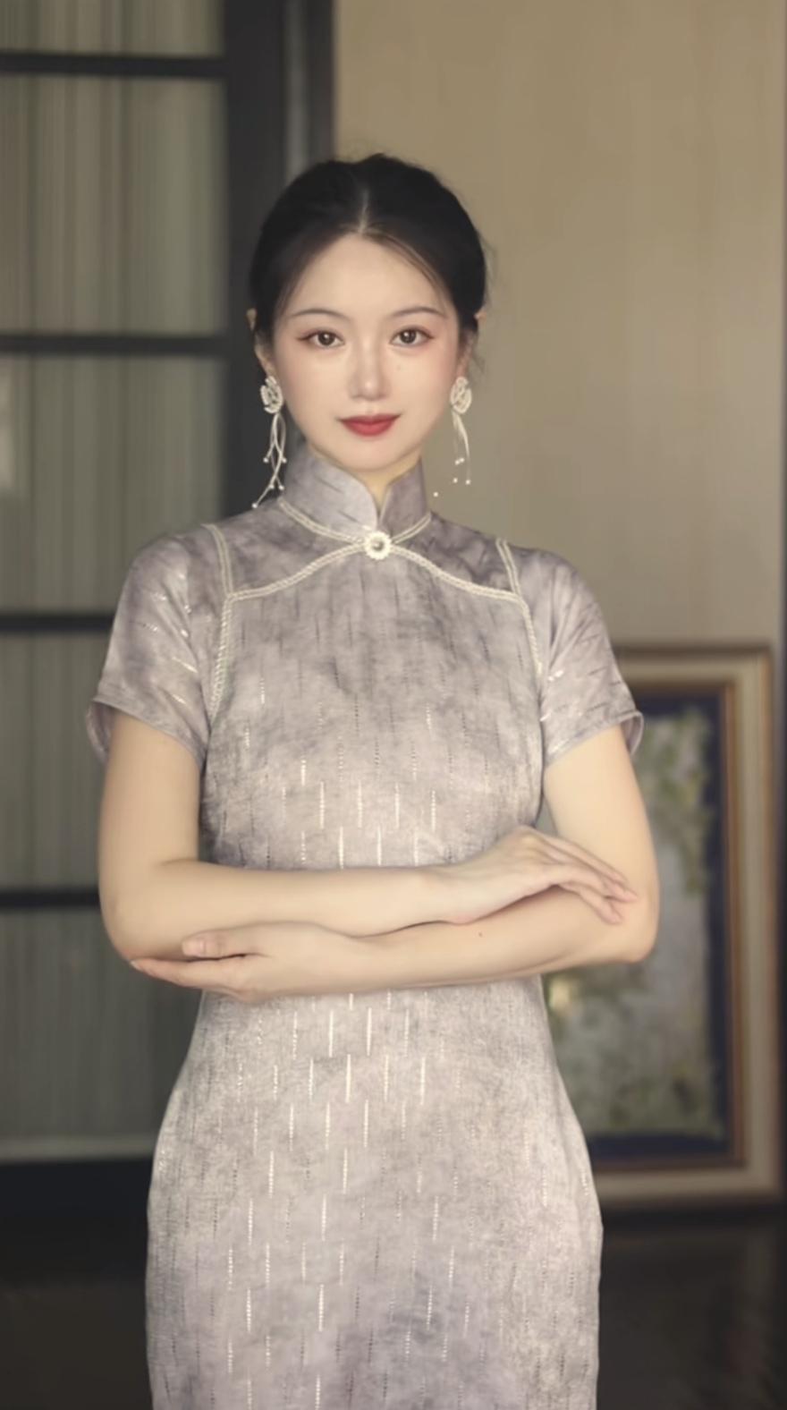 民国温婉小家碧玉，甜美的江南风韵。清纯甜美旗袍旗袍美女佳人温婉旗袍气质