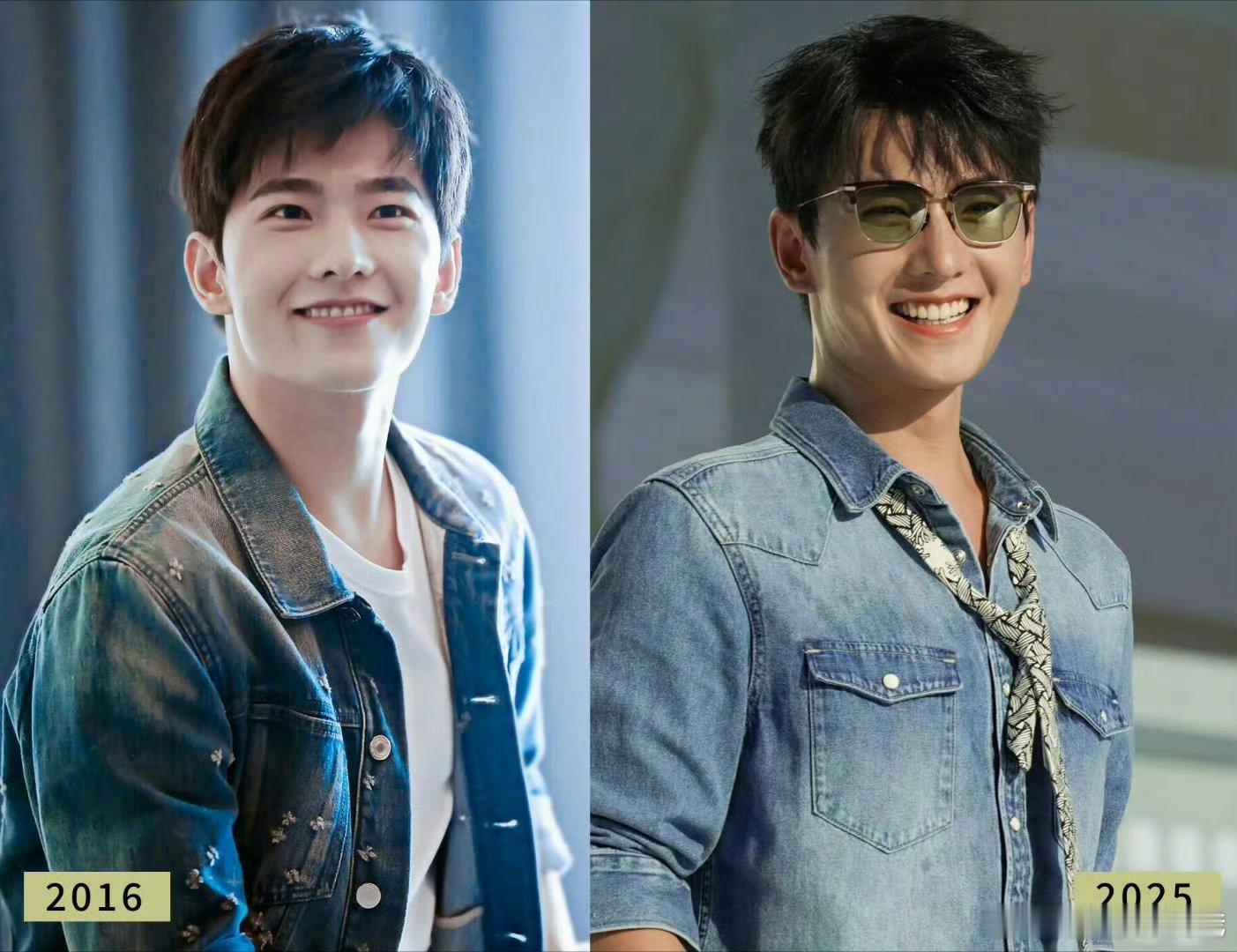 杨洋2016—2025不变的还是那张权威的脸，满满的少年感​​​
