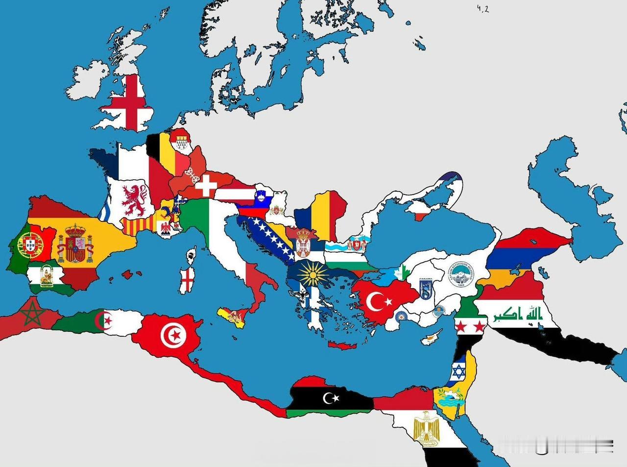 罗马行省现代国旗地图罗马行省是罗马帝国统治的基石。简单来说，就是帝国在意大利