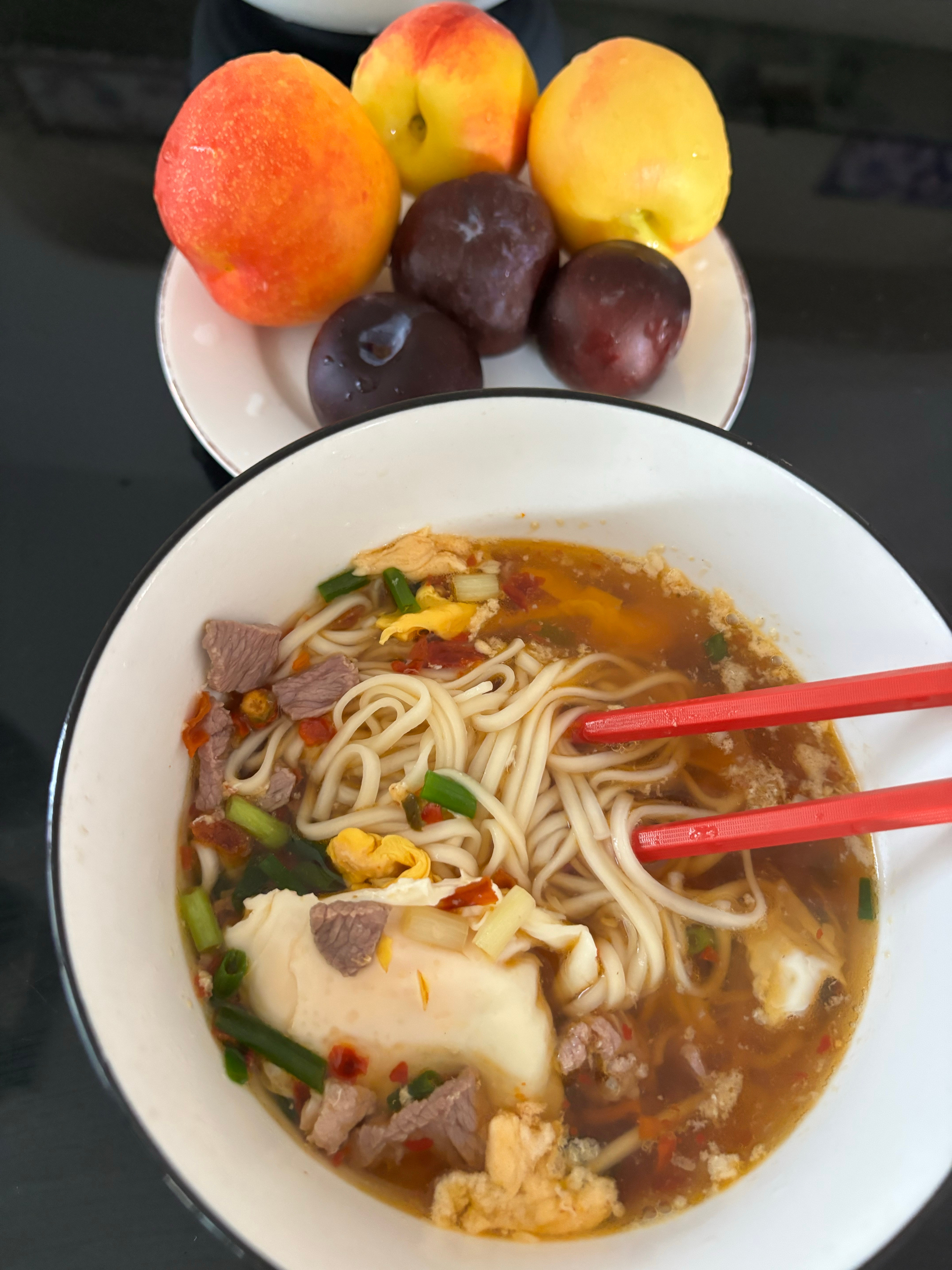 放假的早餐基本上就这个点了