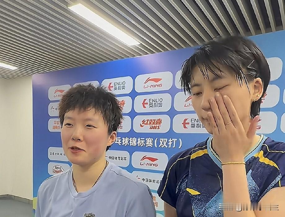 陈熠/范姝涵3:1拿下张舒芯/郑婉宜后采访，发现范姝涵的情商很高呀。范姝涵