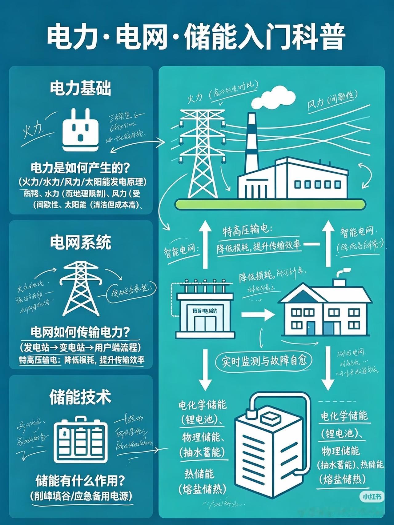 90%的人都没看懂：电力、电网、储能，才是新能源真正的根你天天用手机、开空