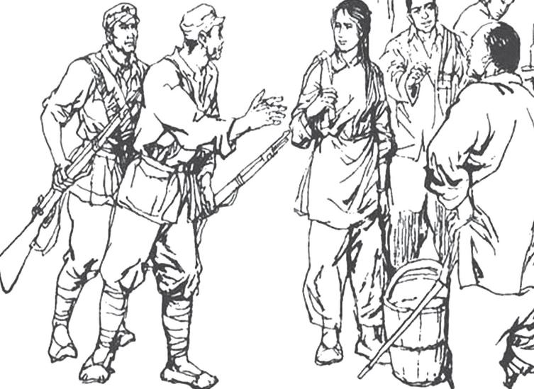 1929年，盐娘聂汝槐上山送盐，一军官却用淫邪的眼神盯着她的胸部“身上鼓鼓囊囊的