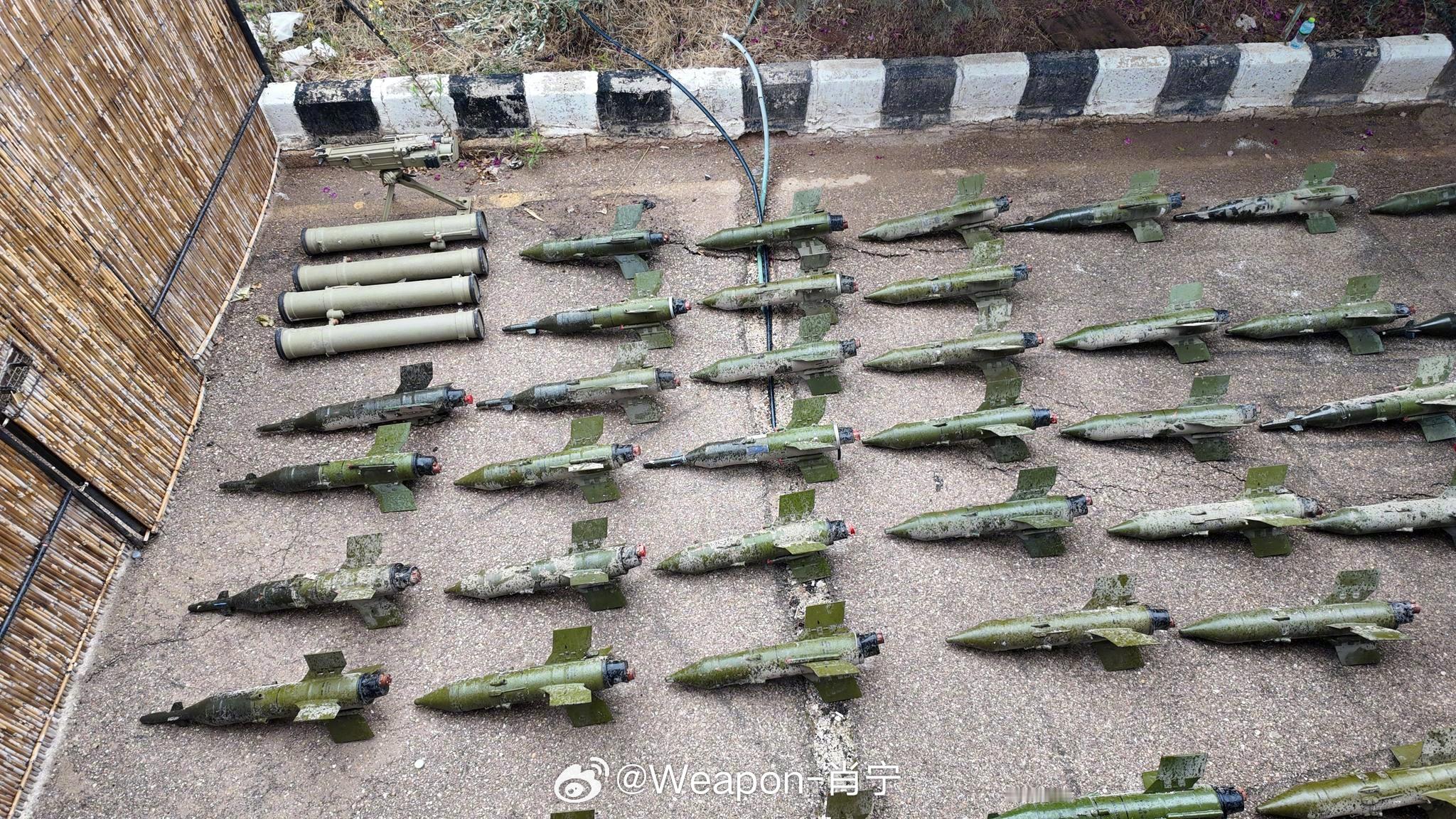 兵器影像叙利亚现政权安全部队挫败了一起向东部德拉农村地区走私大量反坦克导弹的企