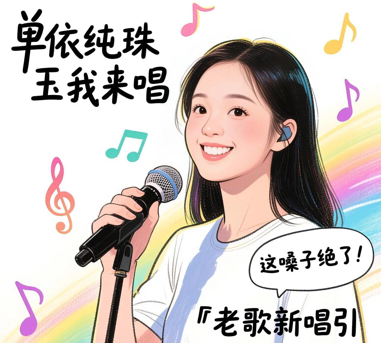 单依纯“珠玉我来唱”爆火！老歌新唱致使全网刷屏，网友直呼：这嗓子绝了！家人们！