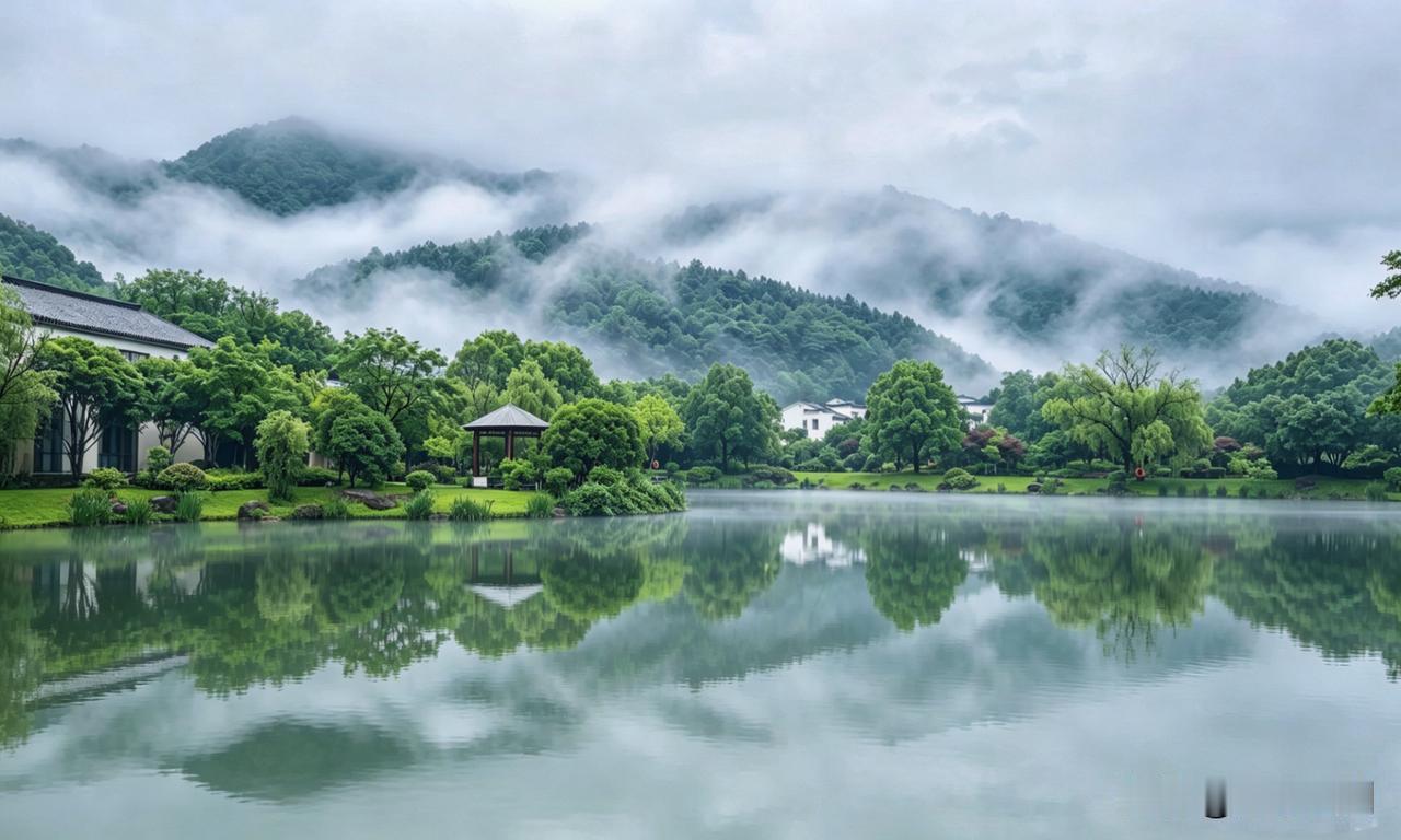 绝美徽派古村，美到不忍呼吸，不是宏村，不是婺源这是我见过的最美现代徽派古村。