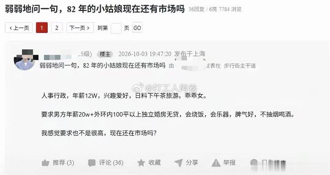 82年小姑娘还有市场吗​​​