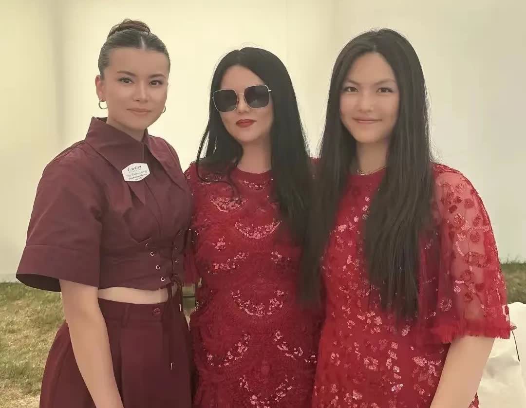 李湘真的是易胖体质，连女儿也像极了她。王诗龄才回英国不到2个月时间里，