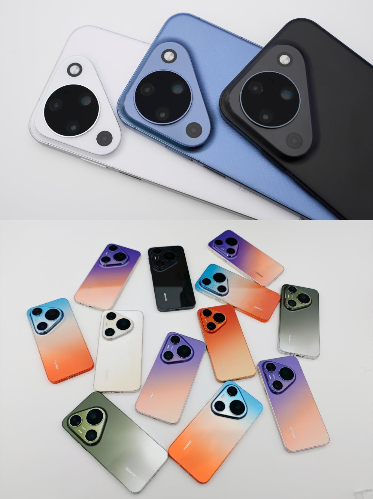 Pura90系列这个标准版长得怎么不一样？看了网上的实拍图，Pura90系列标