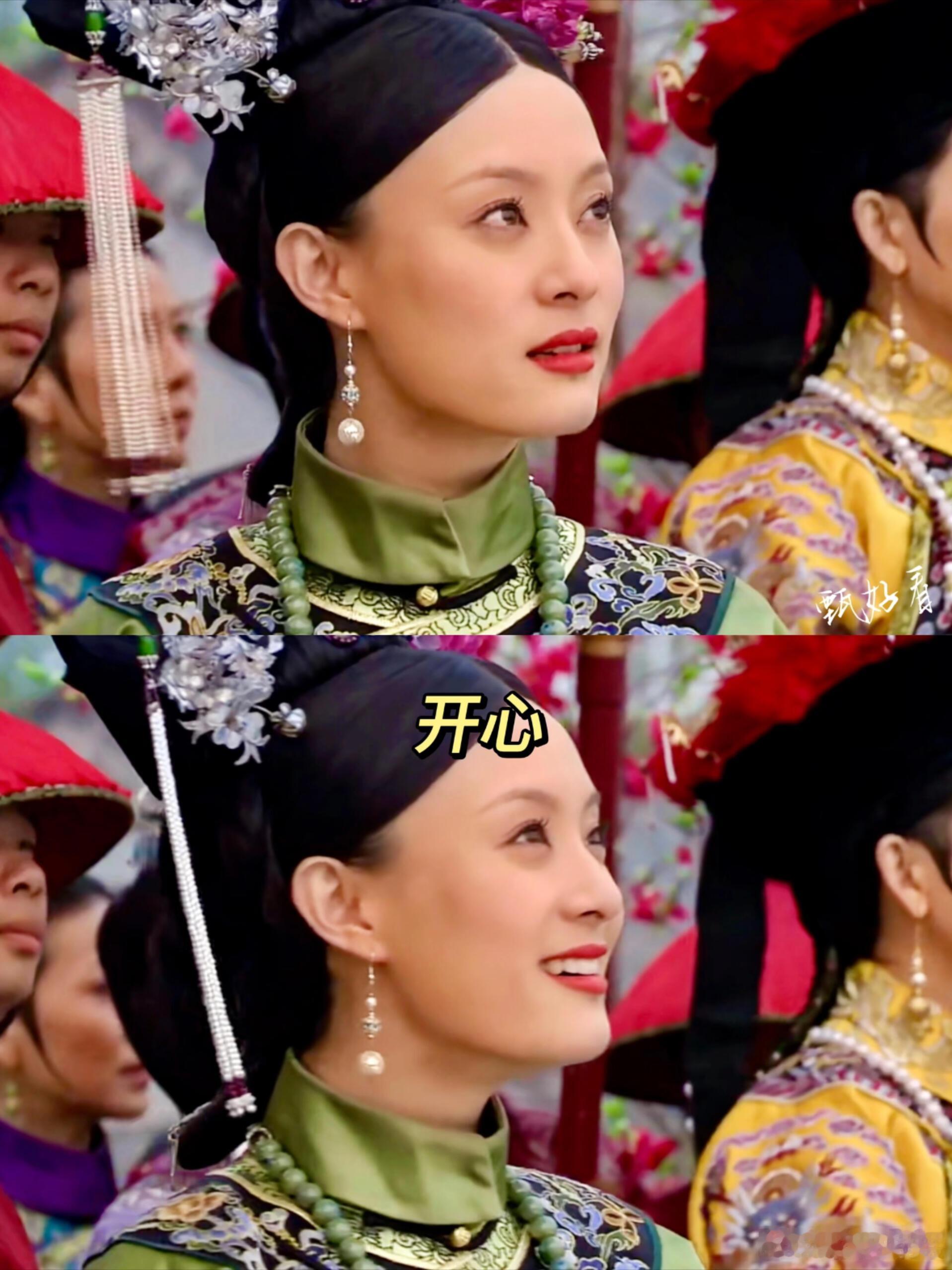 《甄嬛传》：嬛嬛生日戏，细节见真章重温《甄嬛传》，嬛嬛生日放风筝这场戏，无声胜有
