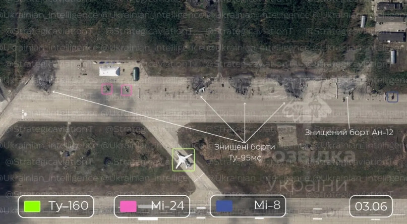 俄罗斯确实拉了波大的。摩尔曼斯克州奥列尼亚空军基地的高质量卫星图像显示，4架