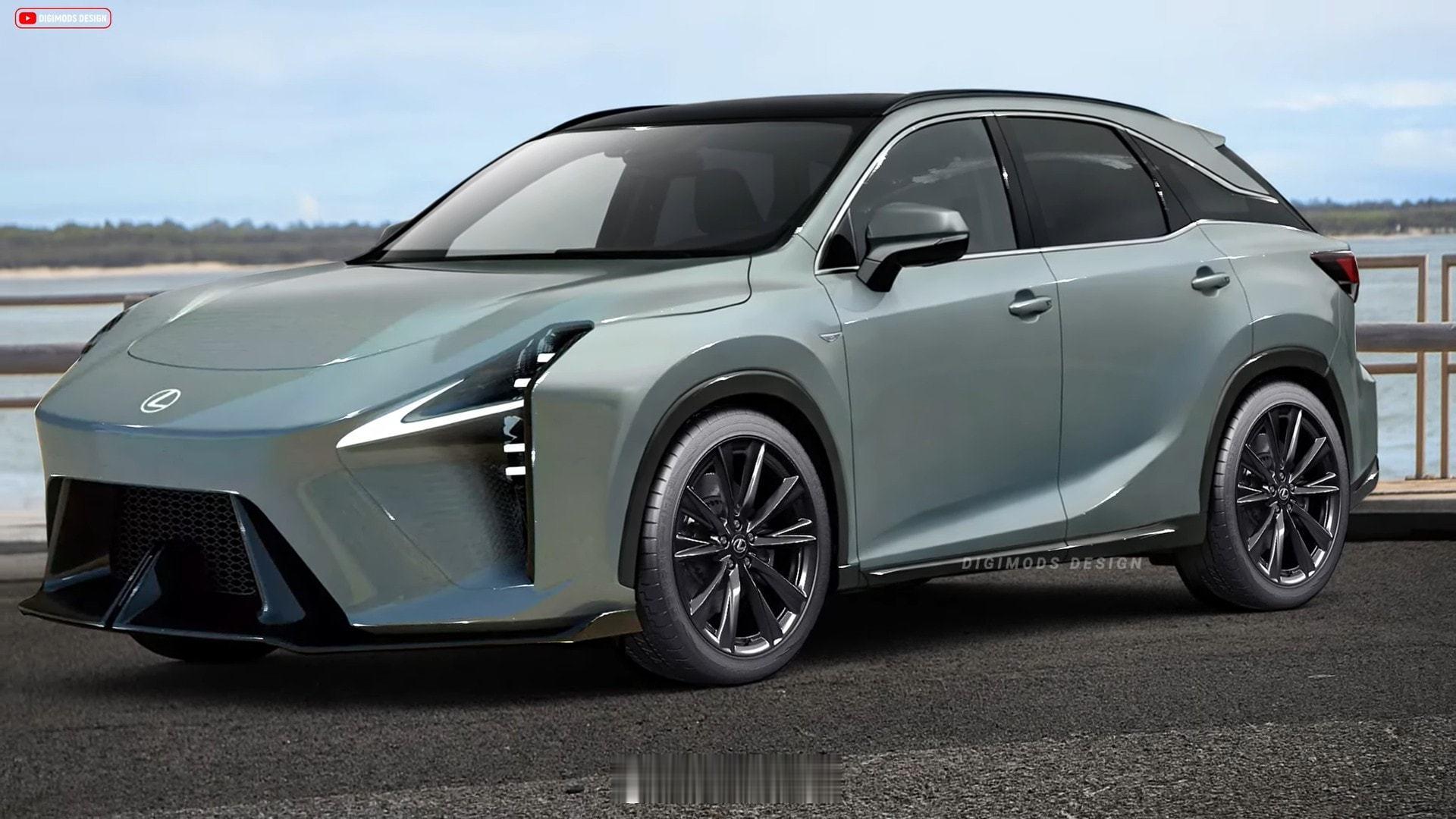 雷克萨斯新雷克萨斯RX渲染图【新车渲染】新雷克萨斯RX渲染图，大家觉得好看吗