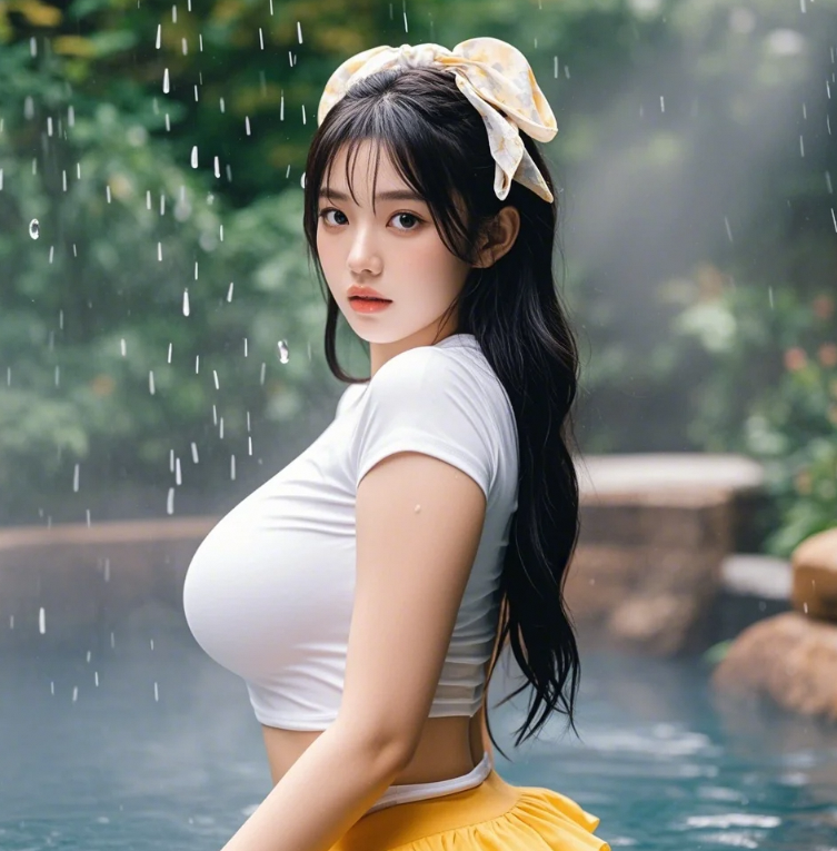 少妇私藏温泉秘境，想不想一起来偷个闲？