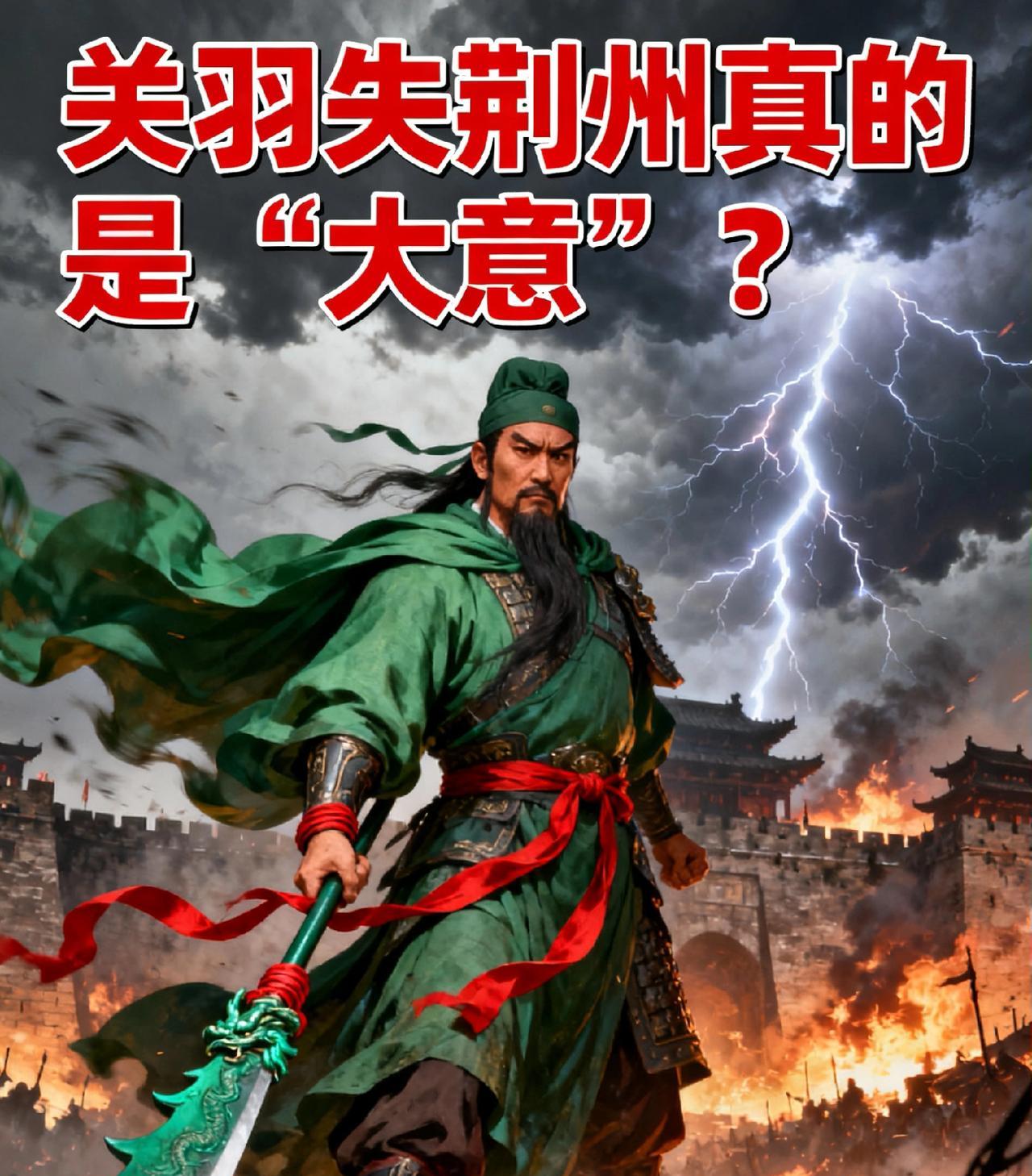 关羽失荆州真的是