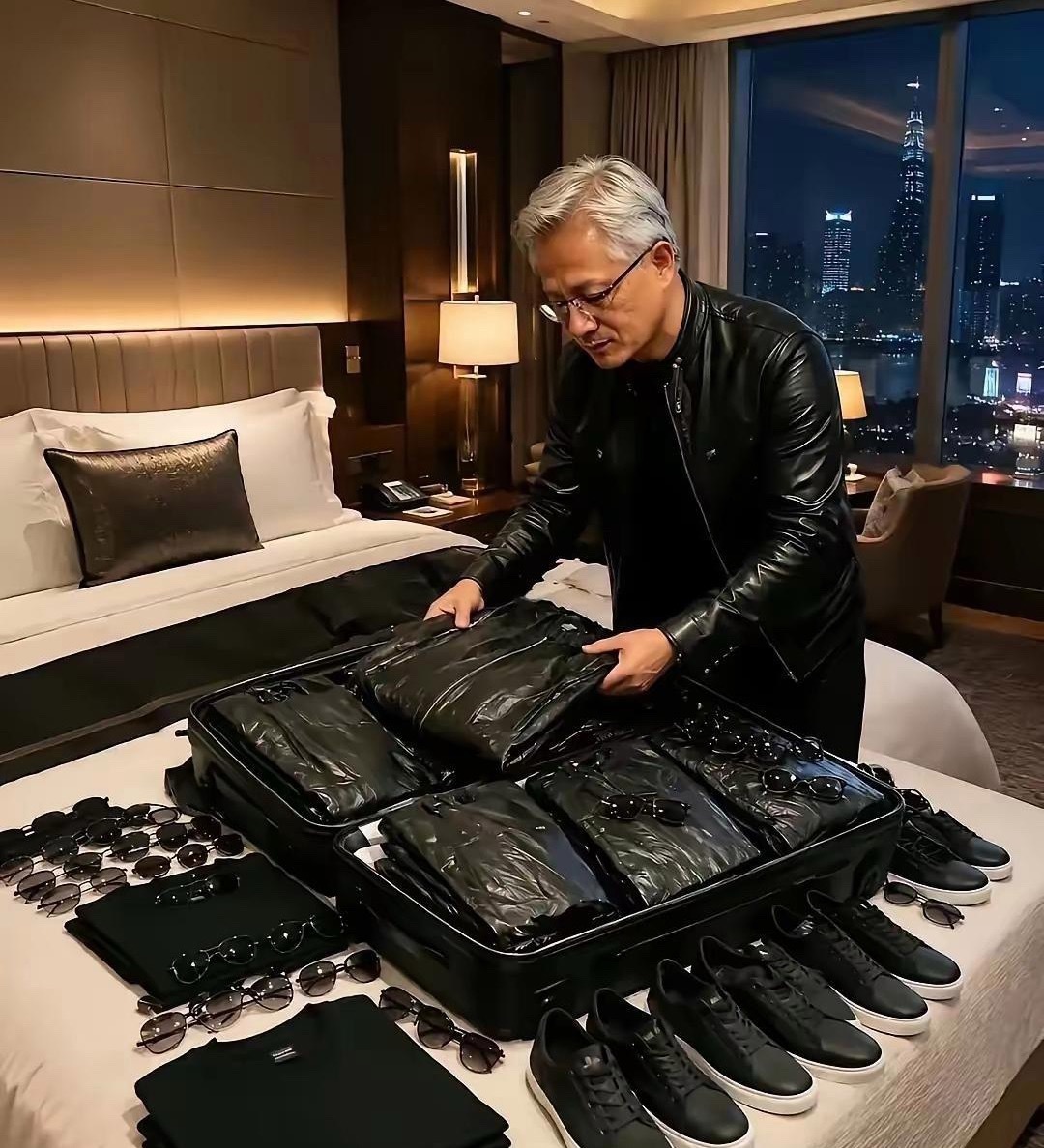 听说大老板都是这样的，穿一样的衣服，一次定好多套