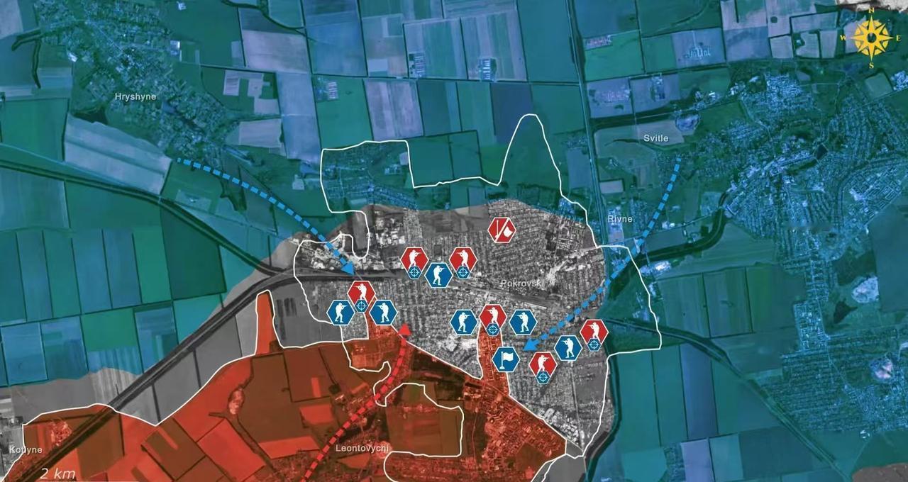 红军城反复易手，双方僵持不下，地下室成新战场。最近红军城那边特别乱，乌军的42
