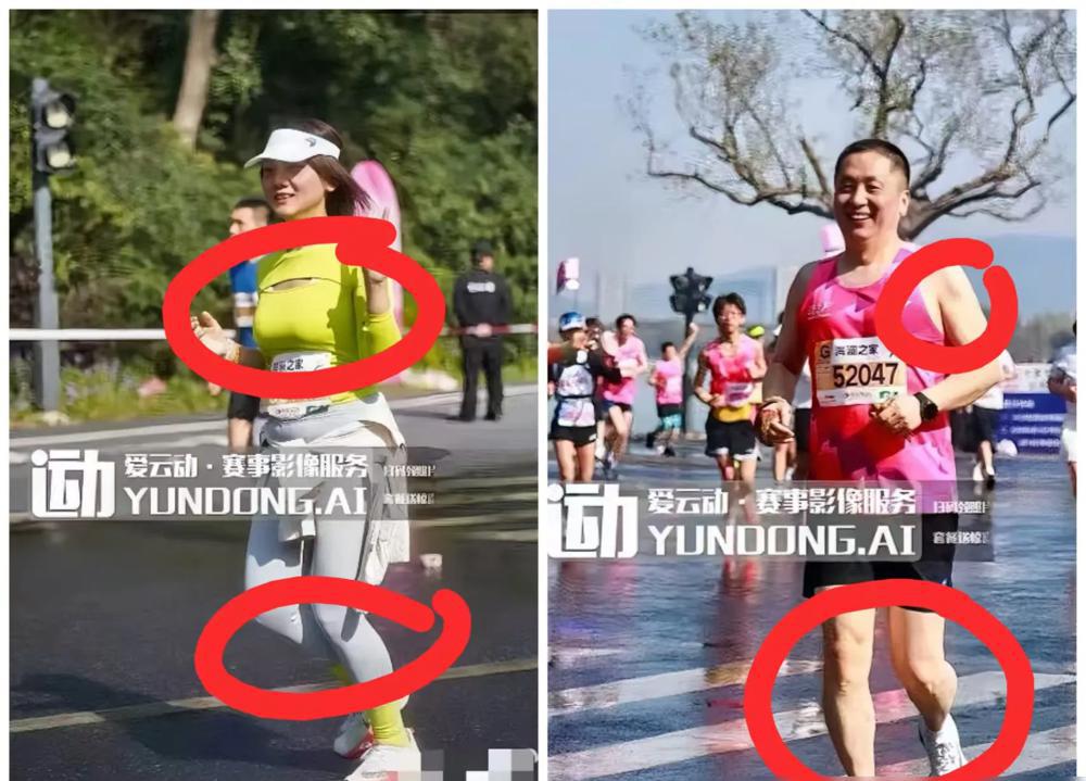 锡马赛道，樱花粉衣裳，浪漫满分！官方参赛服，氛围感拉满！三万五千人齐出发