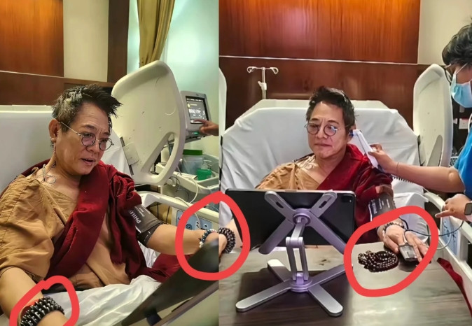 我有点理解李连杰了。多年信佛，身体还是反复生病。即使全靠医疗治病，还是身穿