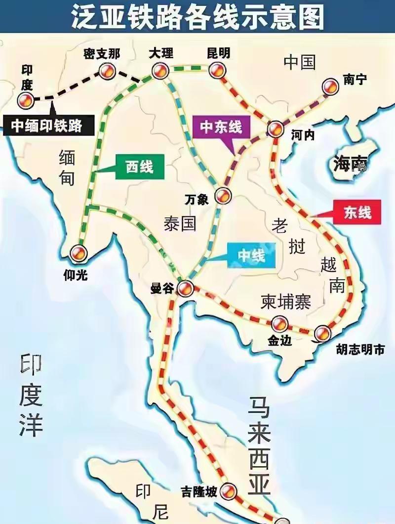 马来西亚甩出王炸，铁路要跟中国连通，新加坡真的急了这可不是从零修一条铁路直接