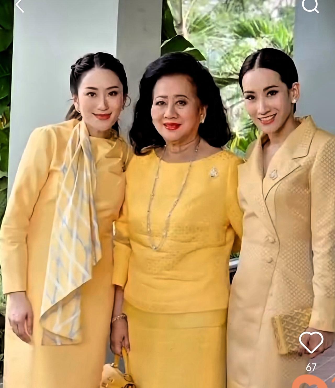 他信最疼爱的女儿萍通塔，是他信家族掌控经济大权的人，泰国最大的通讯公司和最大的仁