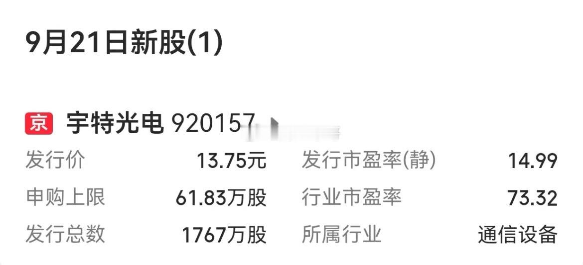 【下周A股市场新股申购：目前已知有两只】下周(2026年9月21