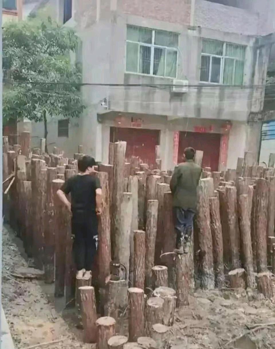 这样建房子的地基，就不怕房子倒塌吗？