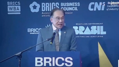 马来西亚总理安瓦尔在里约的发言，点破了一层窗户纸：马来西亚、印尼、泰国正积极合作