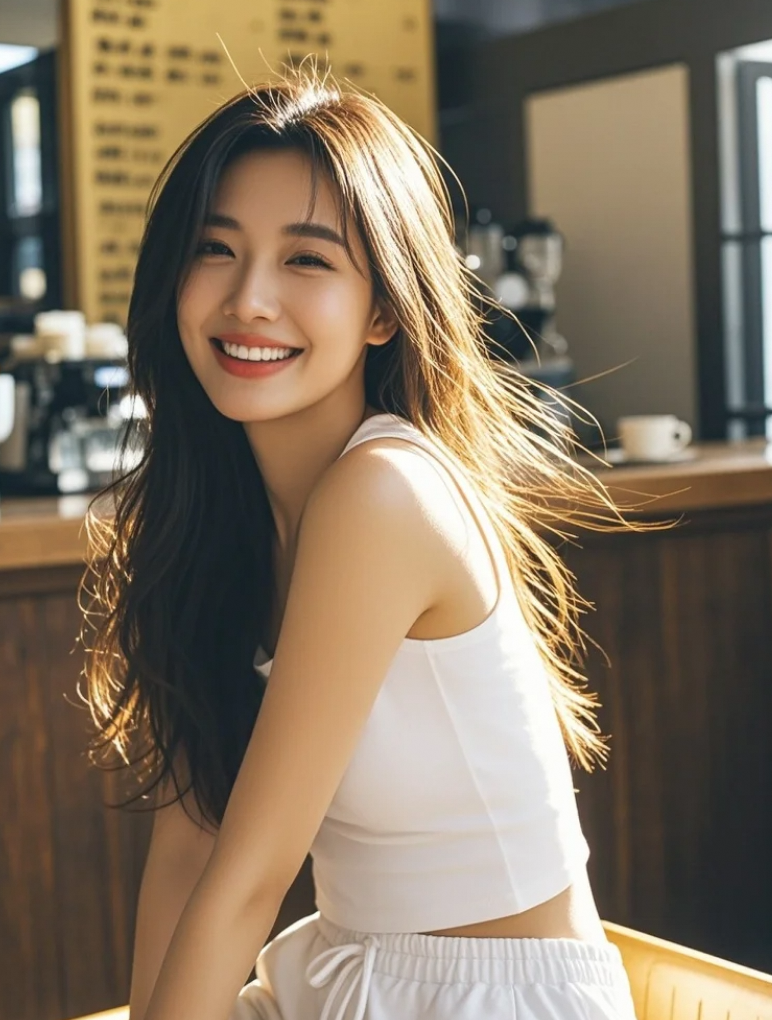 纯欲风教科书！这位美女的妆容，直接焊在脸上！