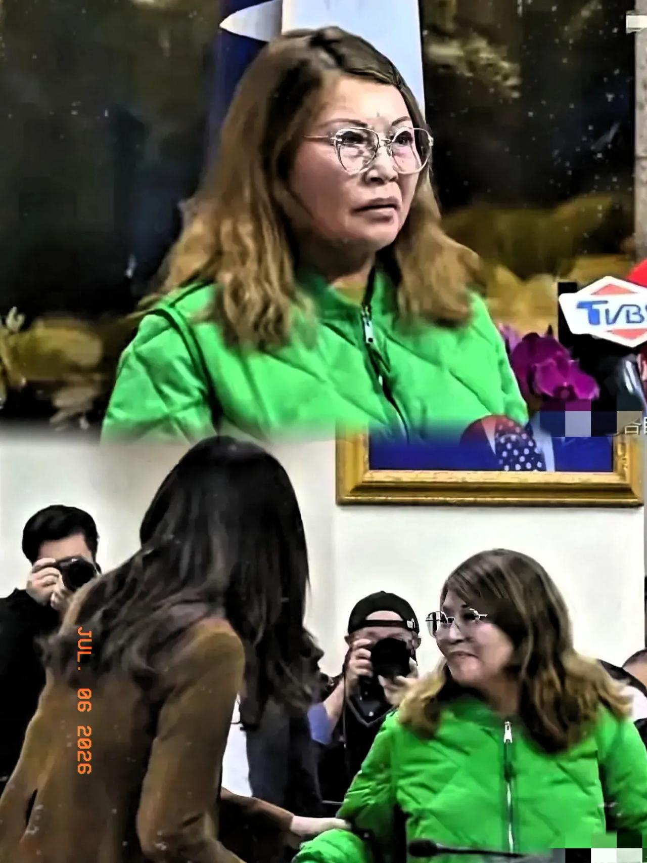 郑丽文被一街头女生质问：当年日本占台湾的时候，有问过百姓意见吗？港澳回归需要全民
