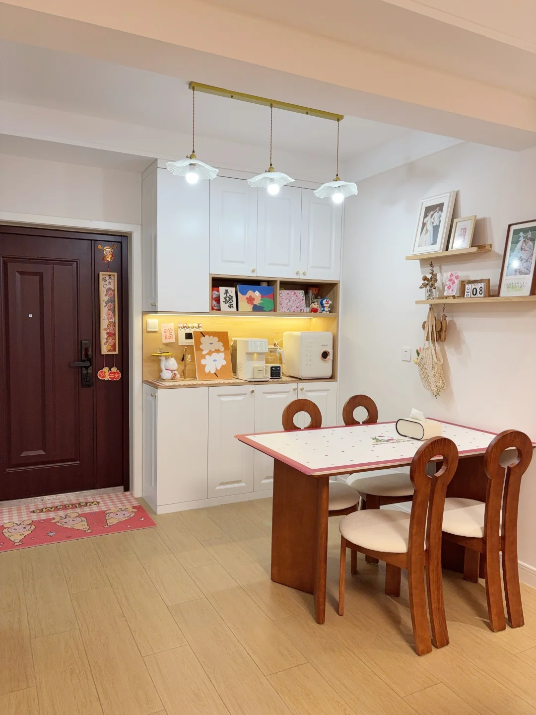 入户无玄关➕鞋柜➕餐边柜一体设计✨附尺寸图