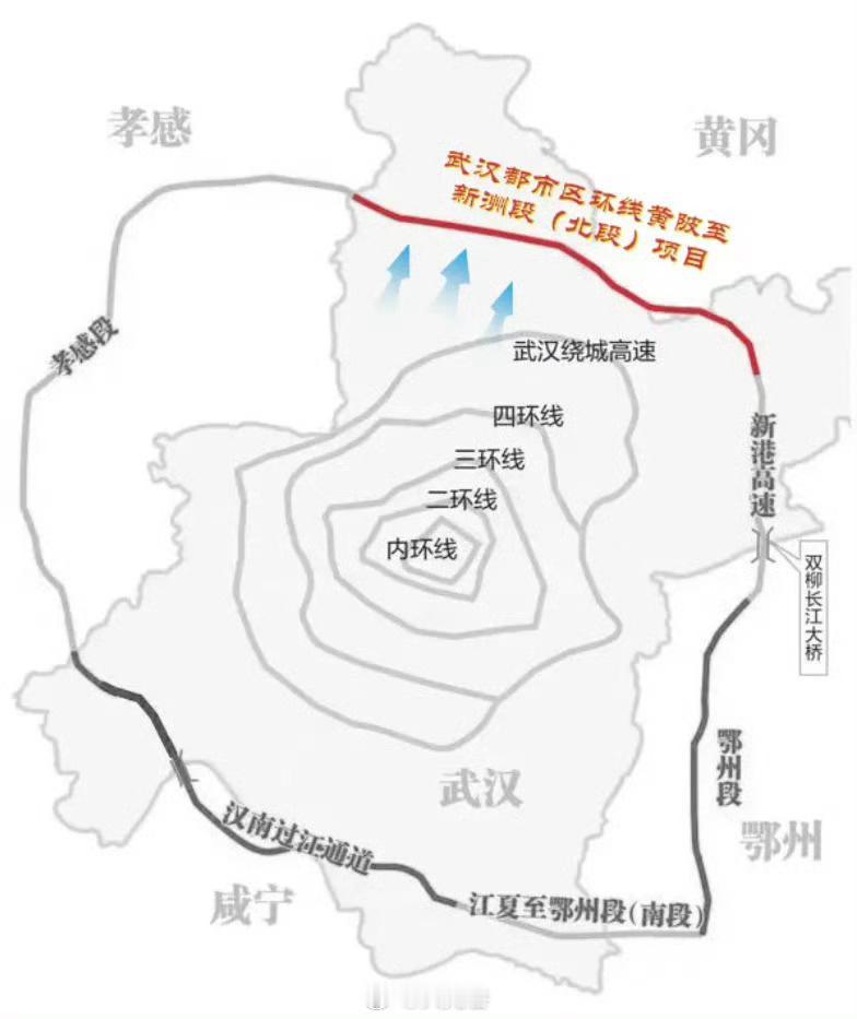 武汉双柳长江大桥及接线工程迎来重大突破近日，武汉新港高速公路双柳长江大桥及接线
