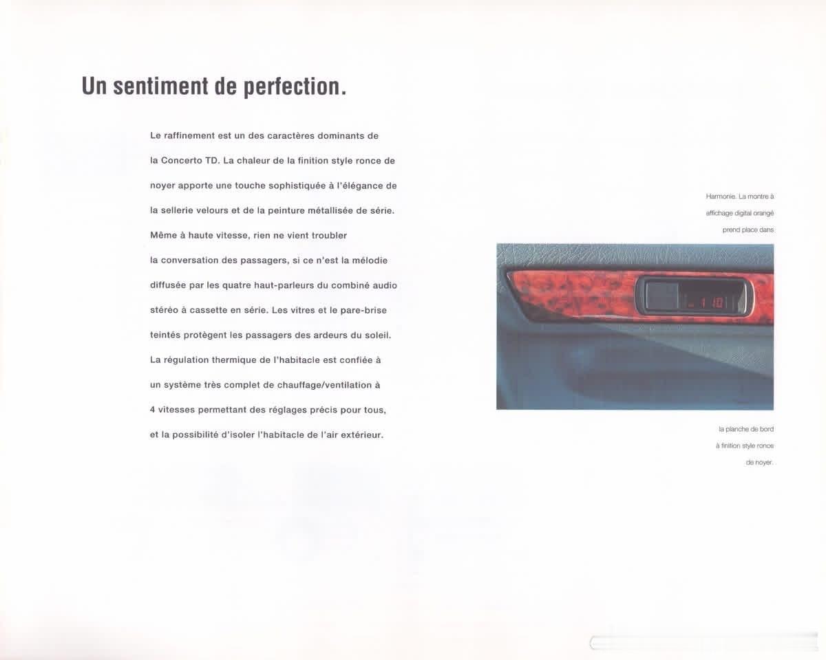 本田最短命的车型，本田ConcertoTD是本田在欧洲推出的柴油版紧凑型五