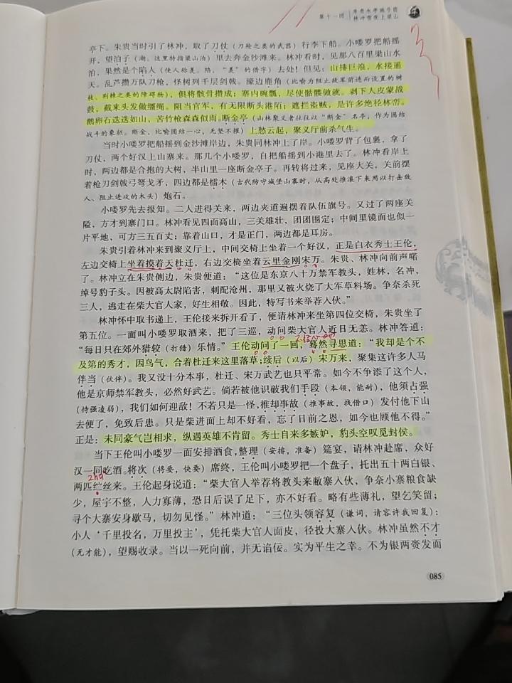 【水浒】林冲首次上梁山后所见到的环境状况，足以证明王伦并非泛泛之辈。
