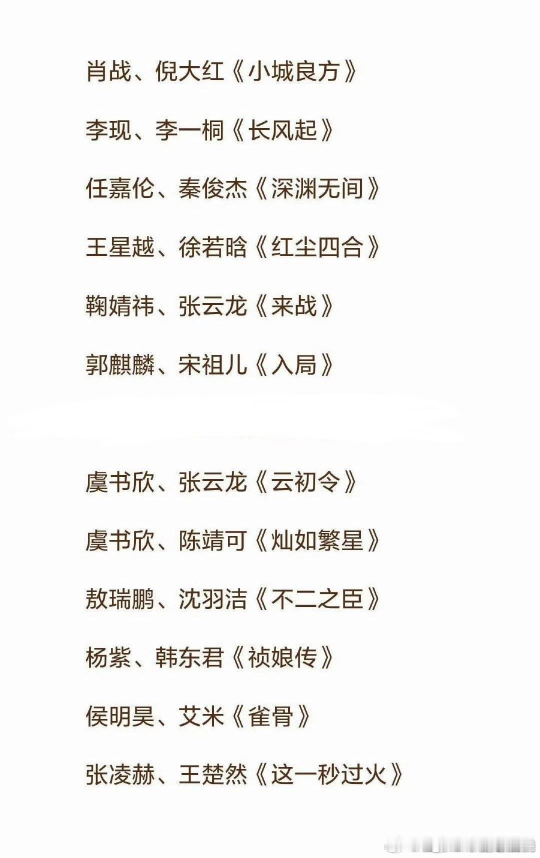 爱奇艺悦享会片单，有没有你想看的剧？肖战、倪大红《小城良方》李现、李一桐《长风起