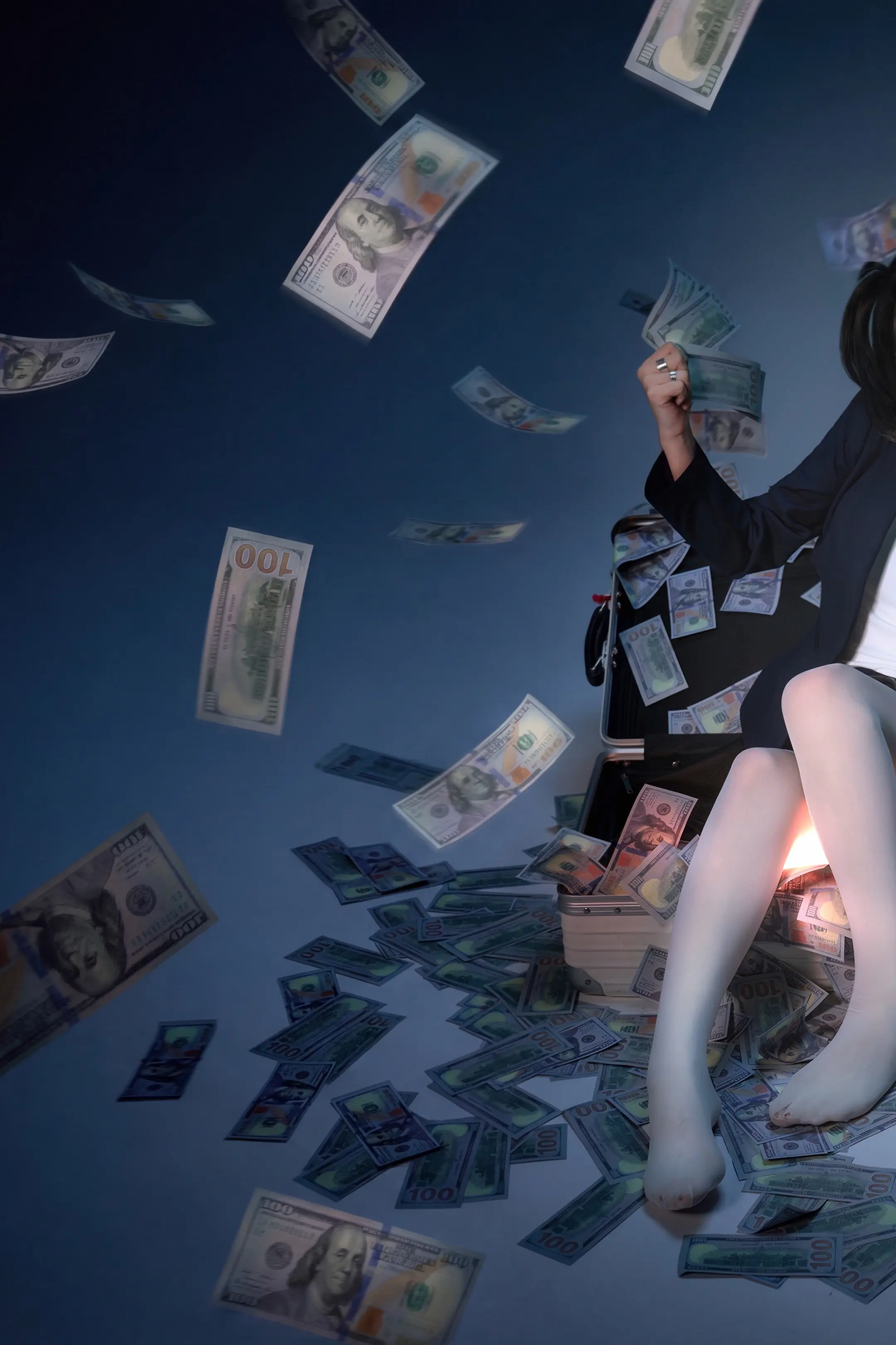 坐在钱上吗？有点意思。      摄影 （想拍啥就拍啥版）