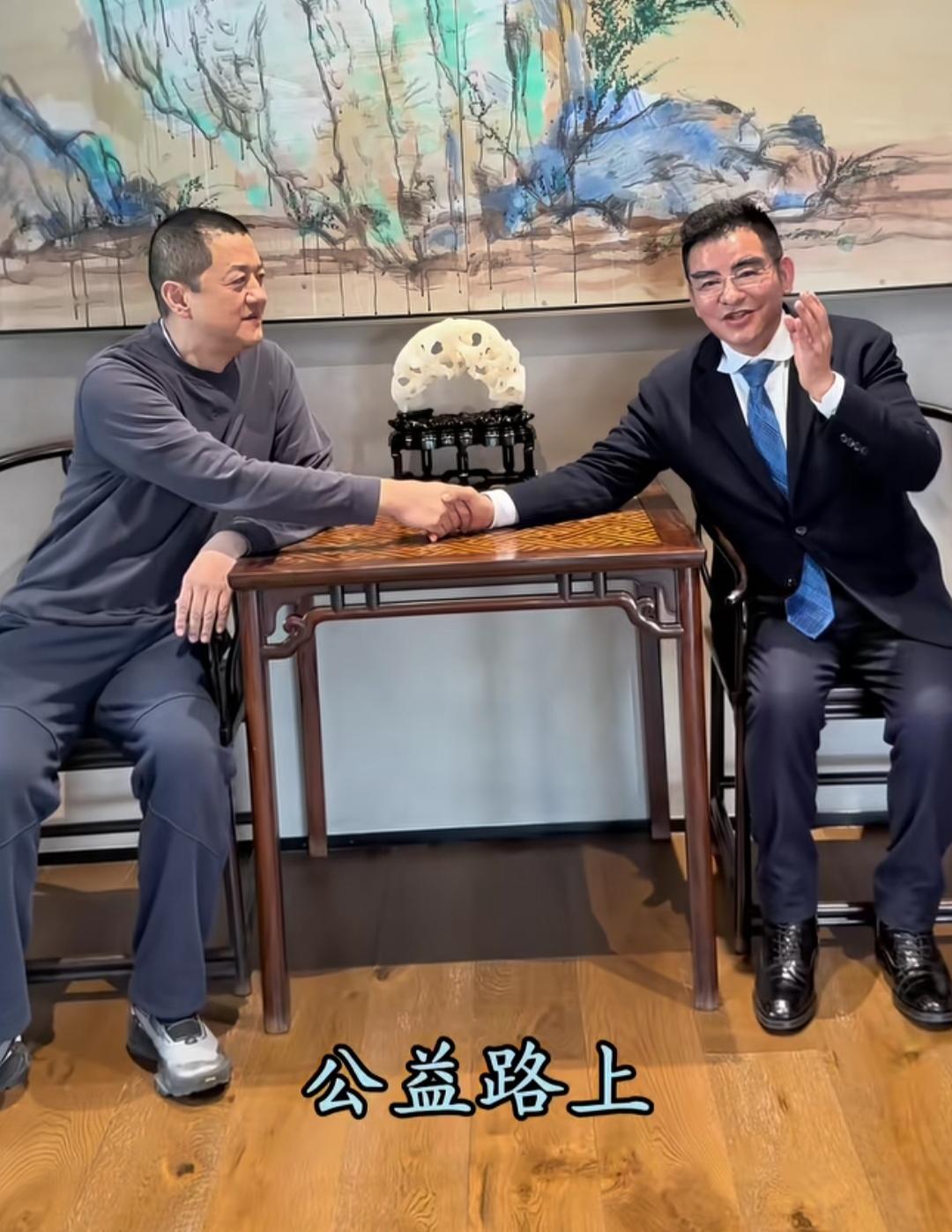 备受关注的嫣然天使儿童医院，应该是有了未来了，慈善家陈光标——标哥，今天跟