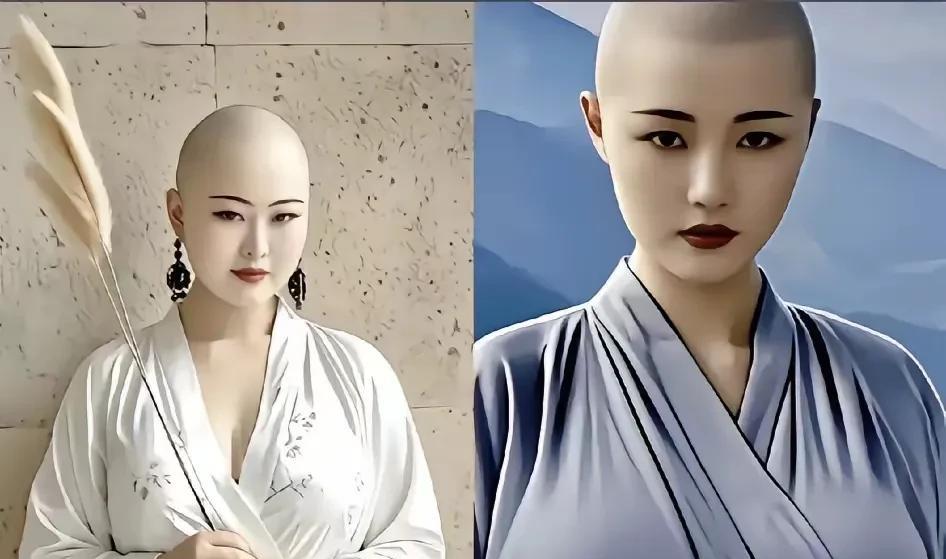 穿着这么性感暴露，你居然说她是尼姑？！！真是打死也不敢相信啊[惊恐]话说