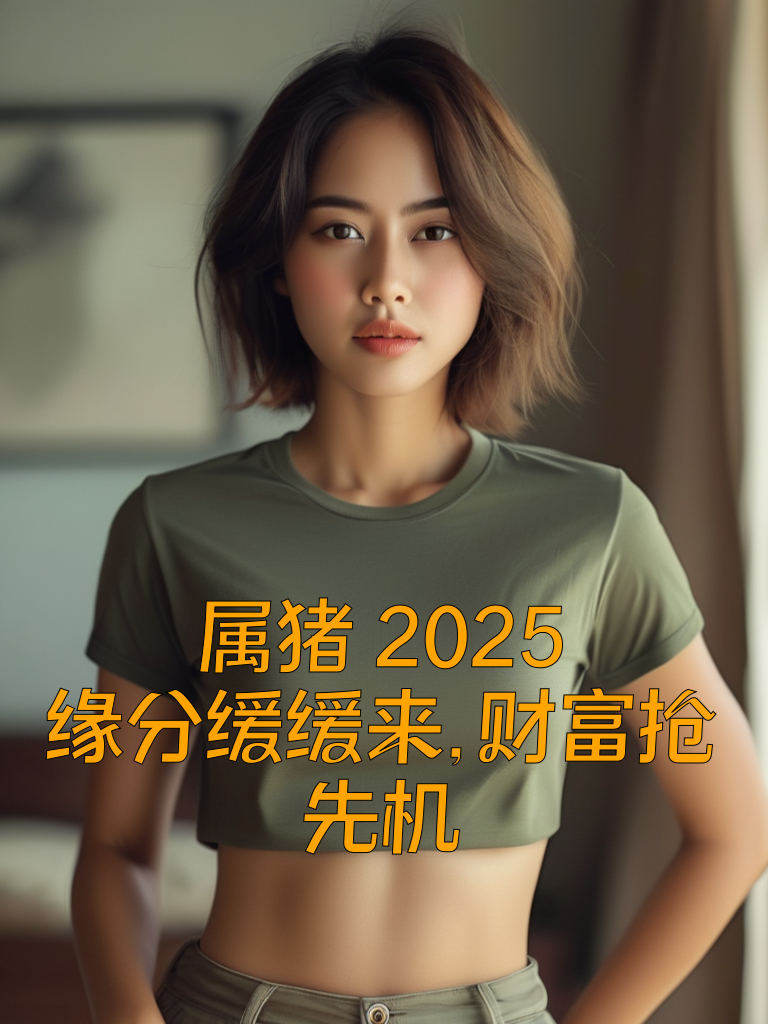 属猪2025：缘分缓缓来，财富抢先机