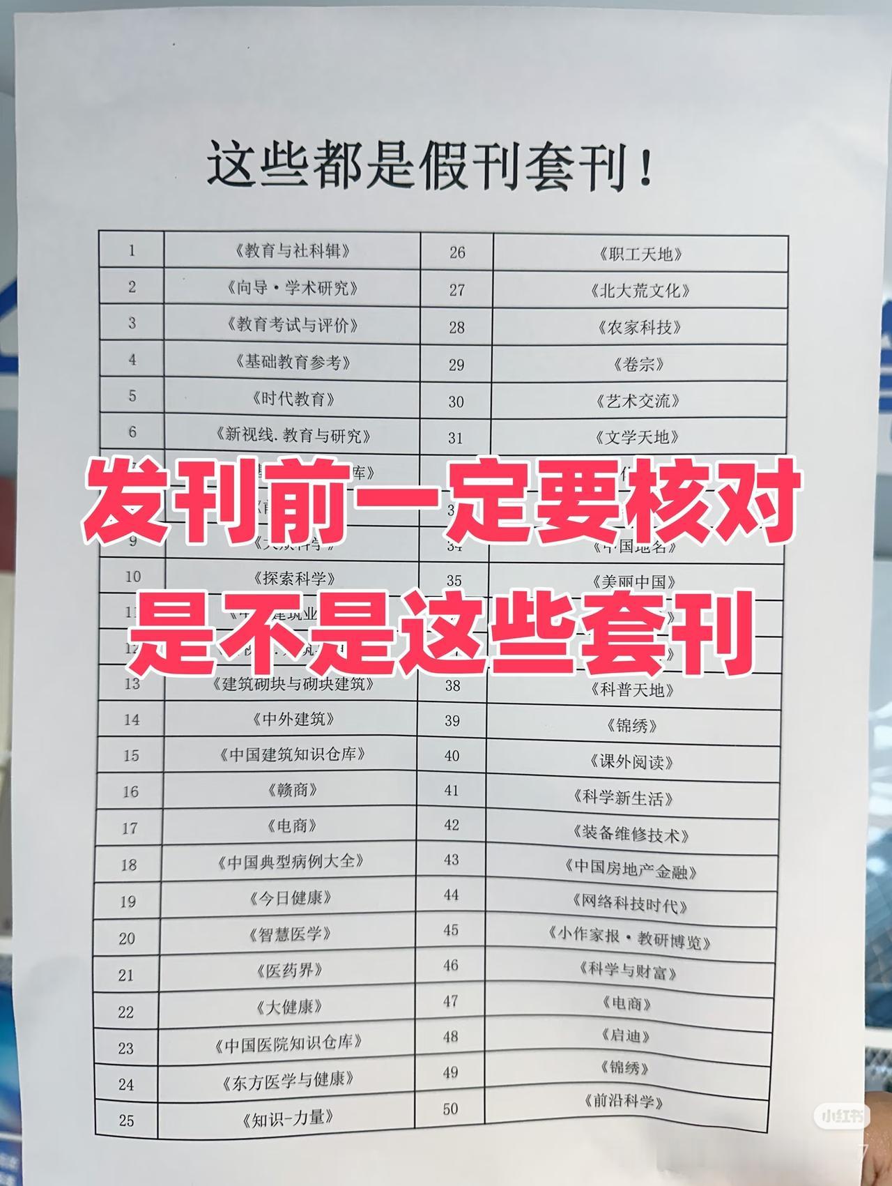 为什么这么多的假刊会存在呢？