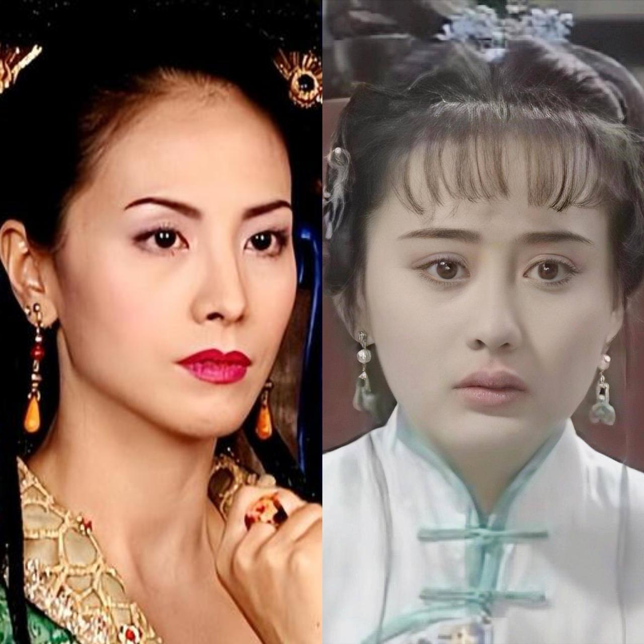 其实女演员们有时并非都是看谁的颜值更高就能演大女主，有的也要看长相适合演什么角色