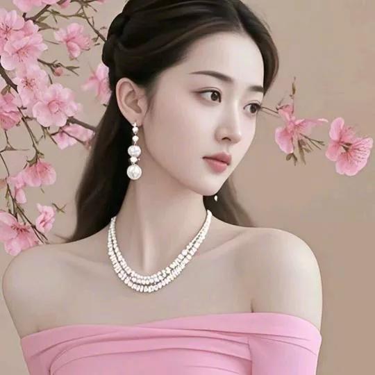 樱花树下，粉色的少女，温柔如水，惊艳了时光。梦幻樱花写真樱花少女照紫色花海少