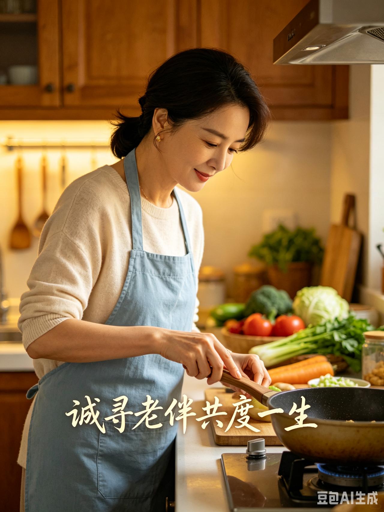 我想找个老伴度余生。