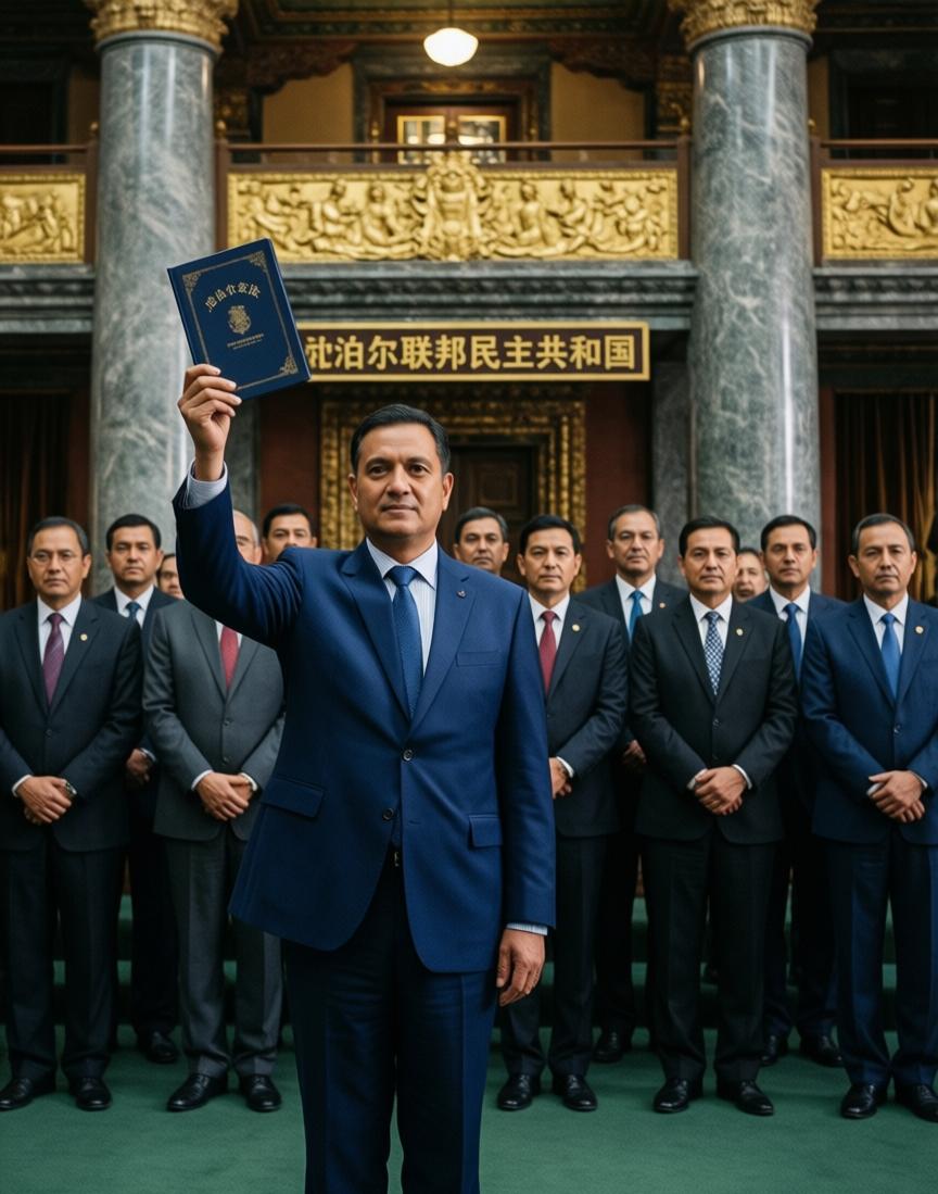 据新华网3月27日报道，尼泊尔新总理巴伦德拉·沙阿当天在首都加德满都总统府宣誓就