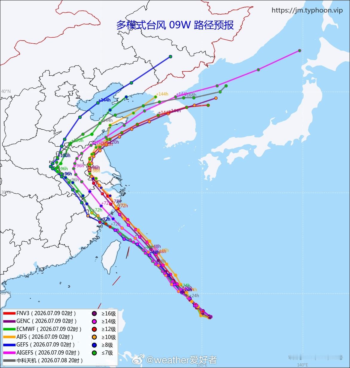 台风巴威可能正面登陆台风巴威继续在朝北偏西方向，最近向北的分量其实挺大的。最新