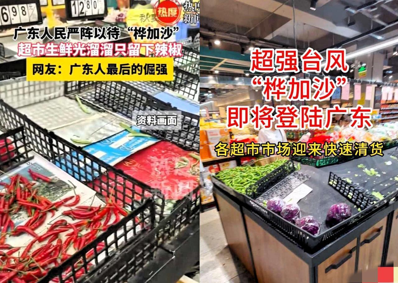 这下出名了，不止广东，全国人民都知道了，因为台风桦加沙的到来，把广东人最不爱